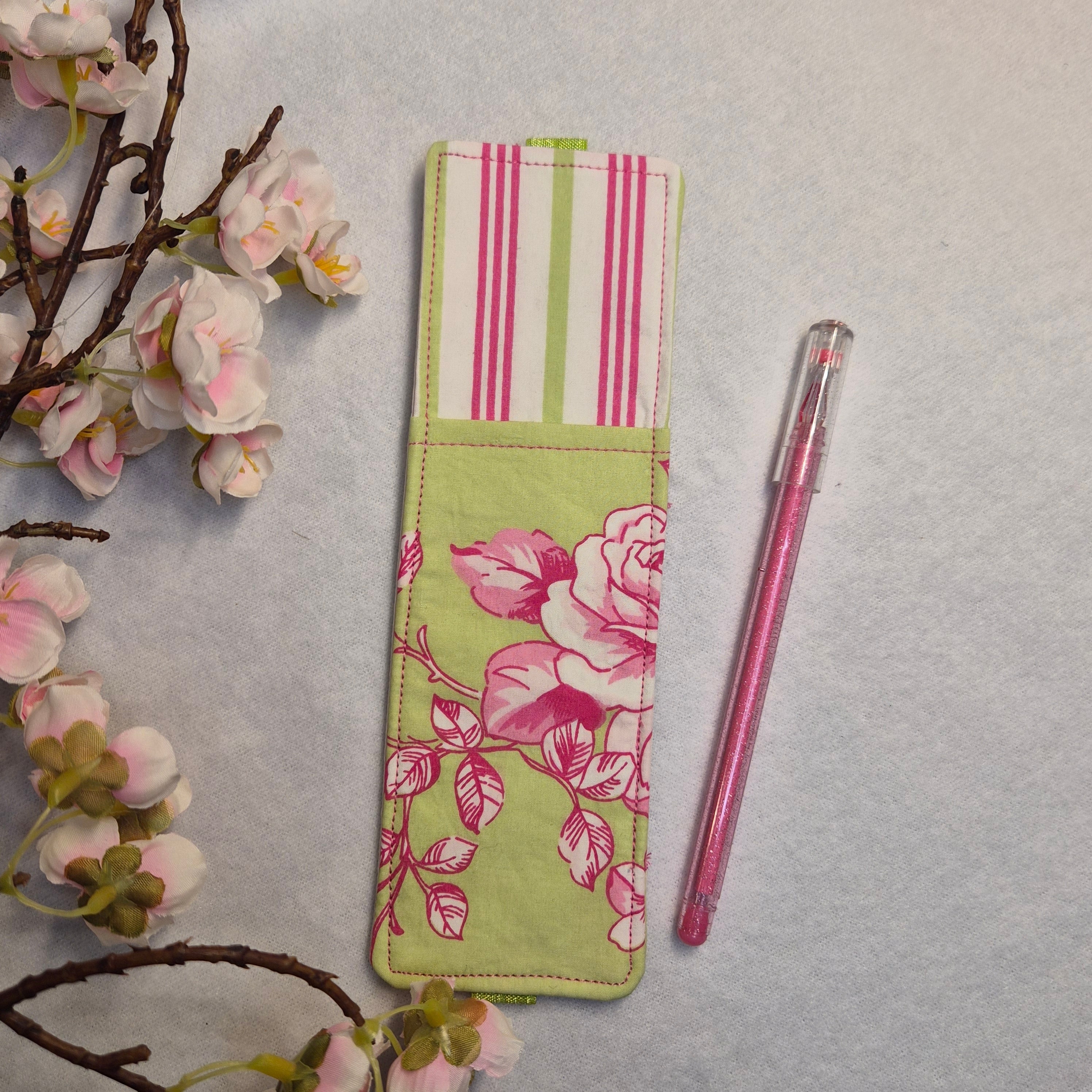 Pen/Bookmark Fabric Holders