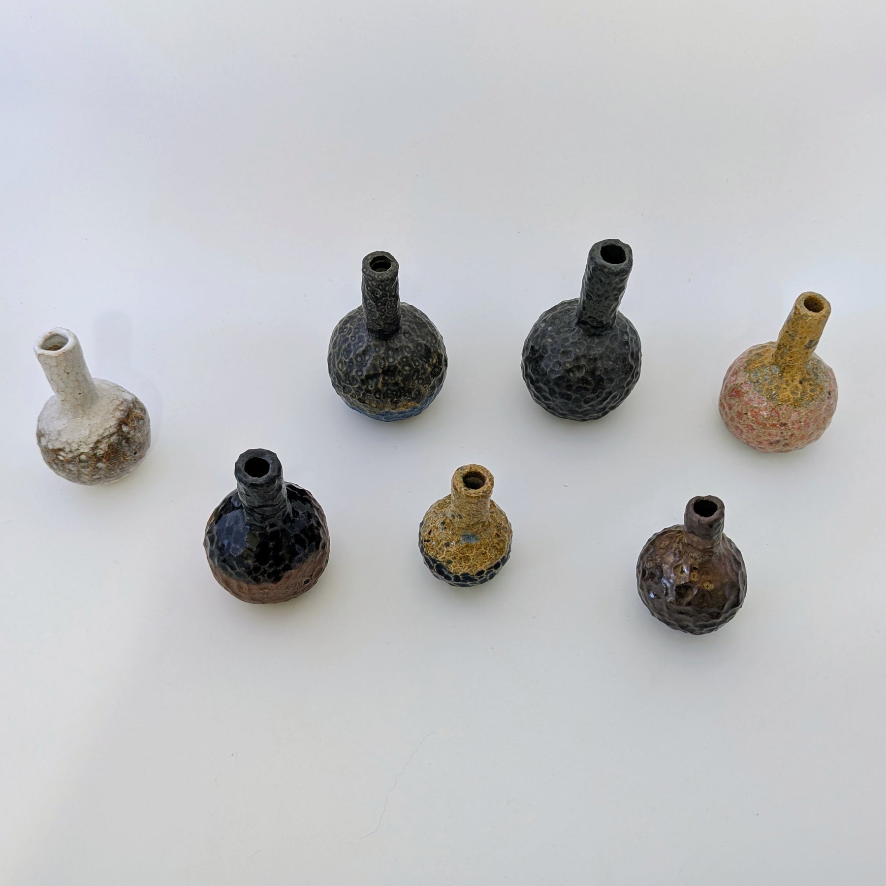 Mini Bubble Vase - Ornamental Ceramic Stoneware