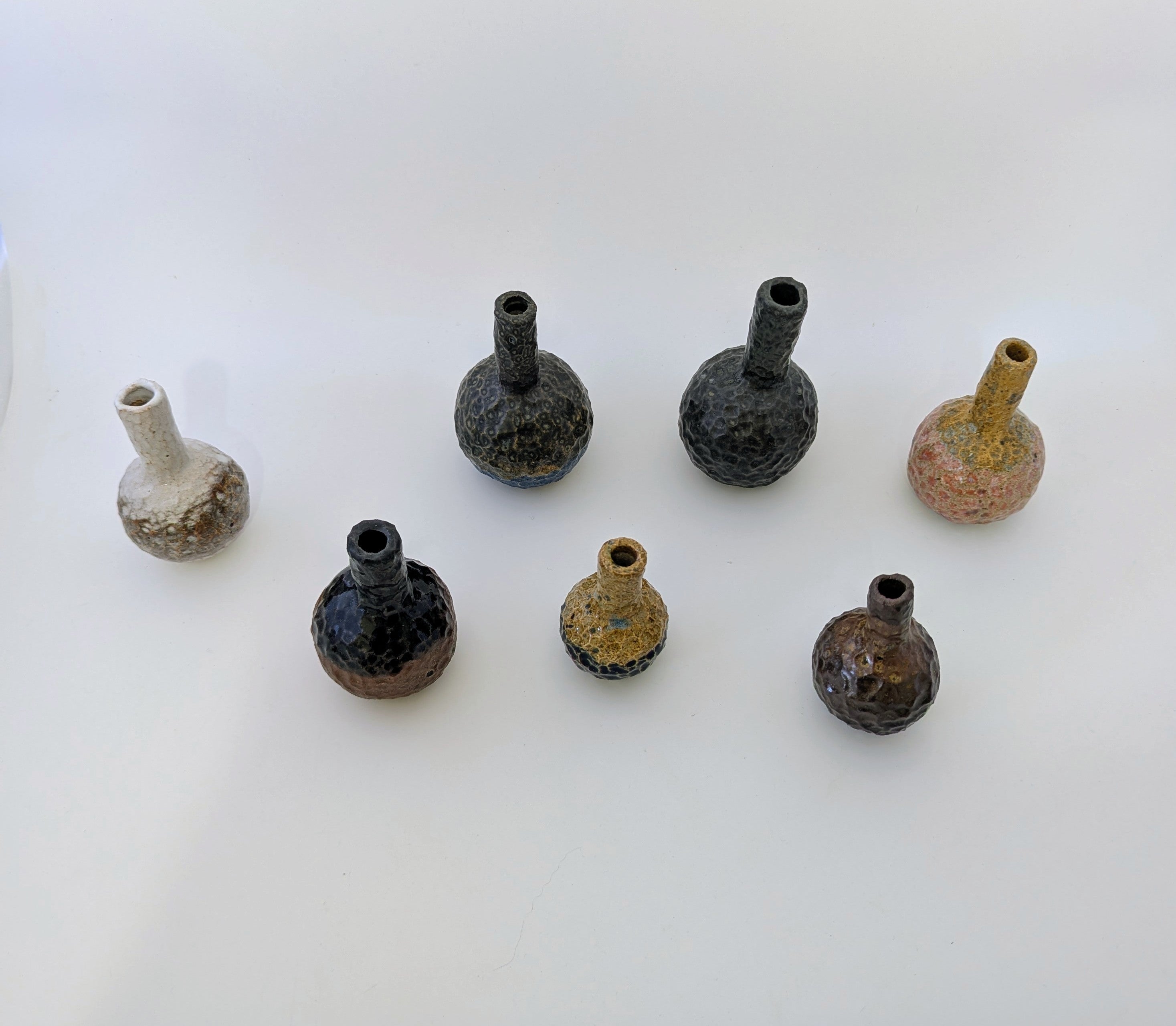 Mini Bubble Vase - Ornamental Ceramic Stoneware