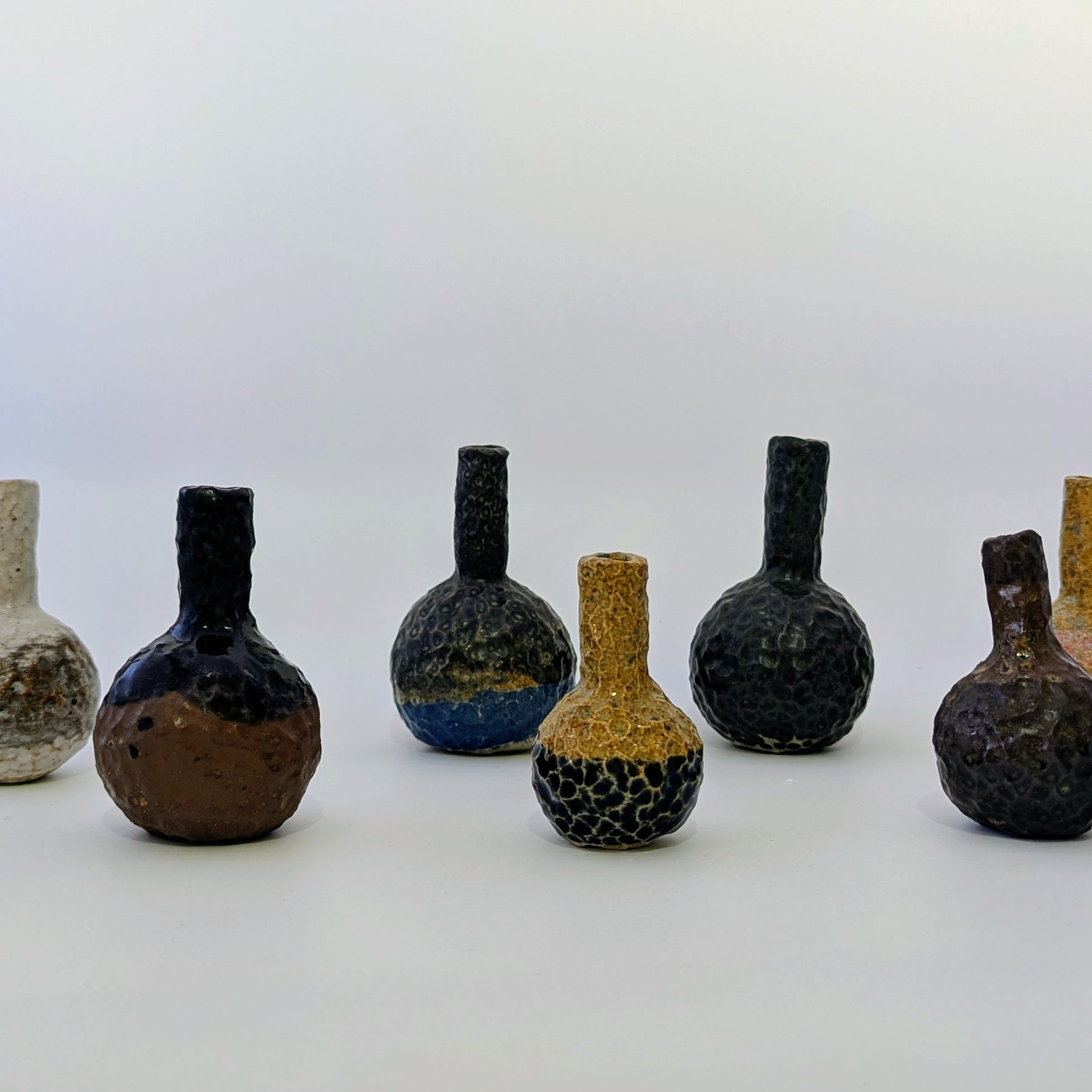 Mini Bubble Vase - Ornamental Ceramic Stoneware
