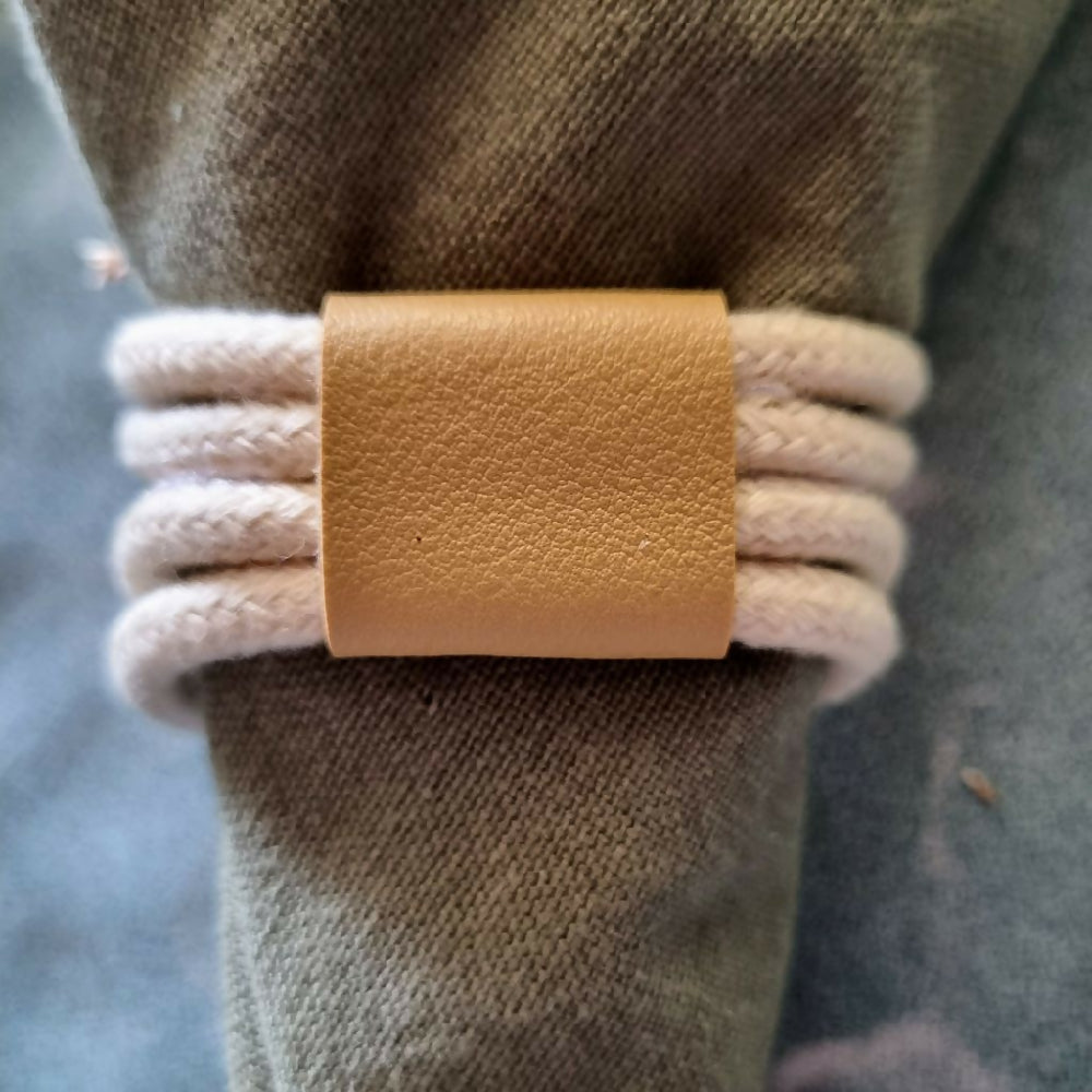 Cotton Napkin Ring Rear