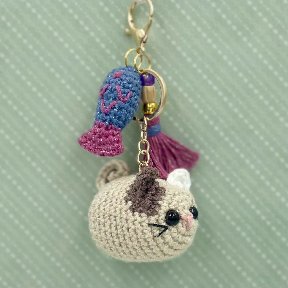 Cute Crochet Amigurumi | Bag Charm, Keyring, Keychain