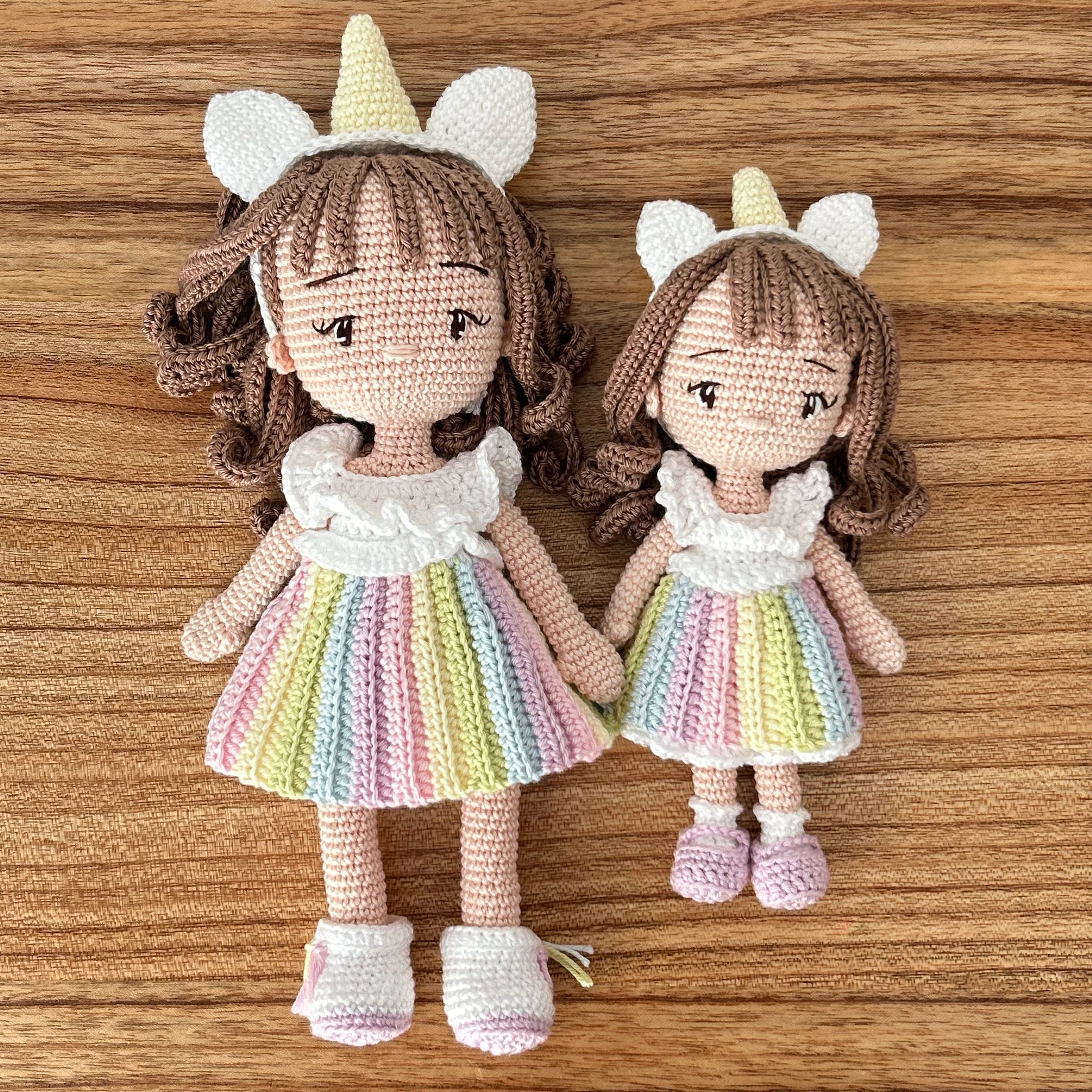 Poppy | Mini Crochet Doll | The Enchanted Meadow Collection | Ready to Ship