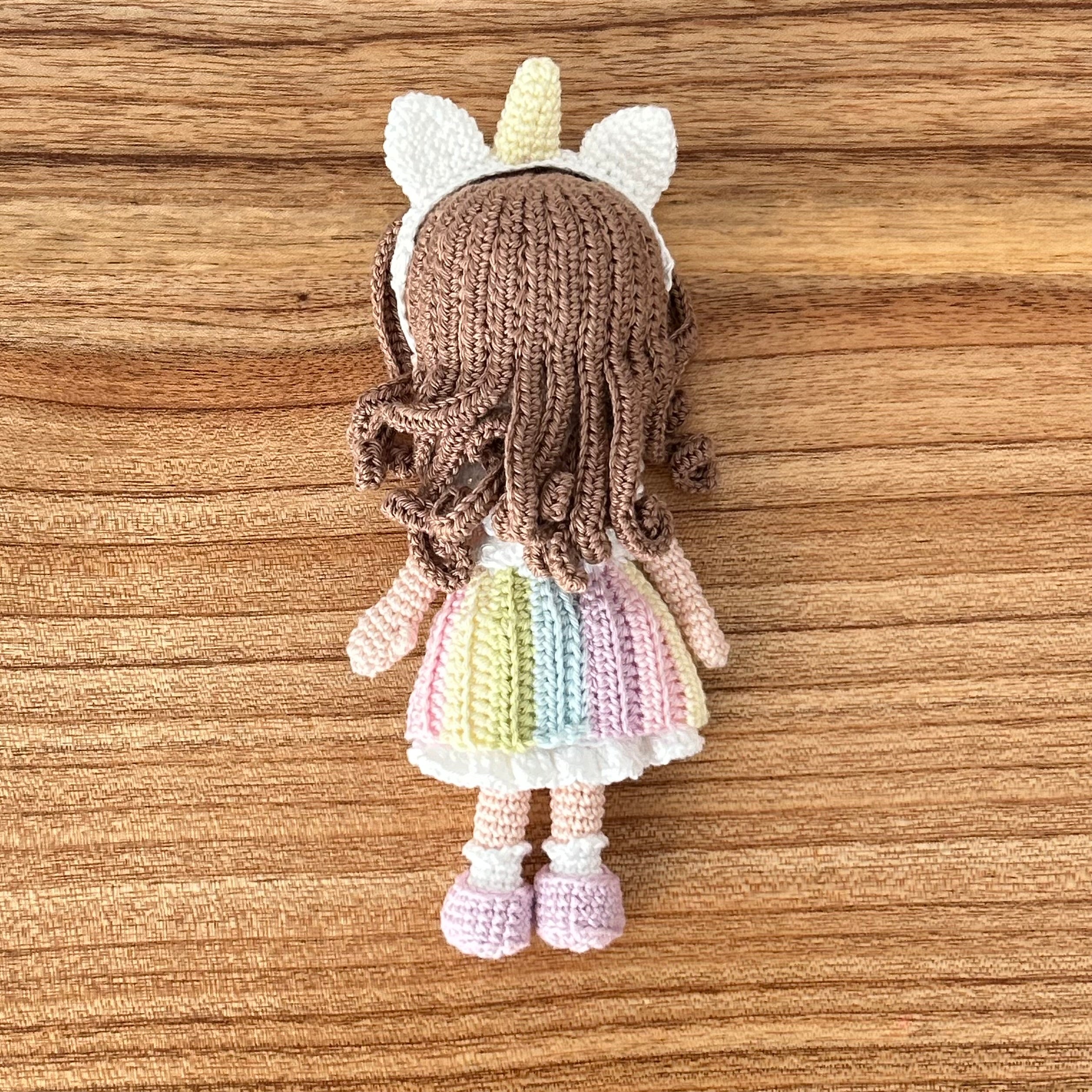 Poppy | Mini Crochet Doll | The Enchanted Meadow Collection | Ready to Ship