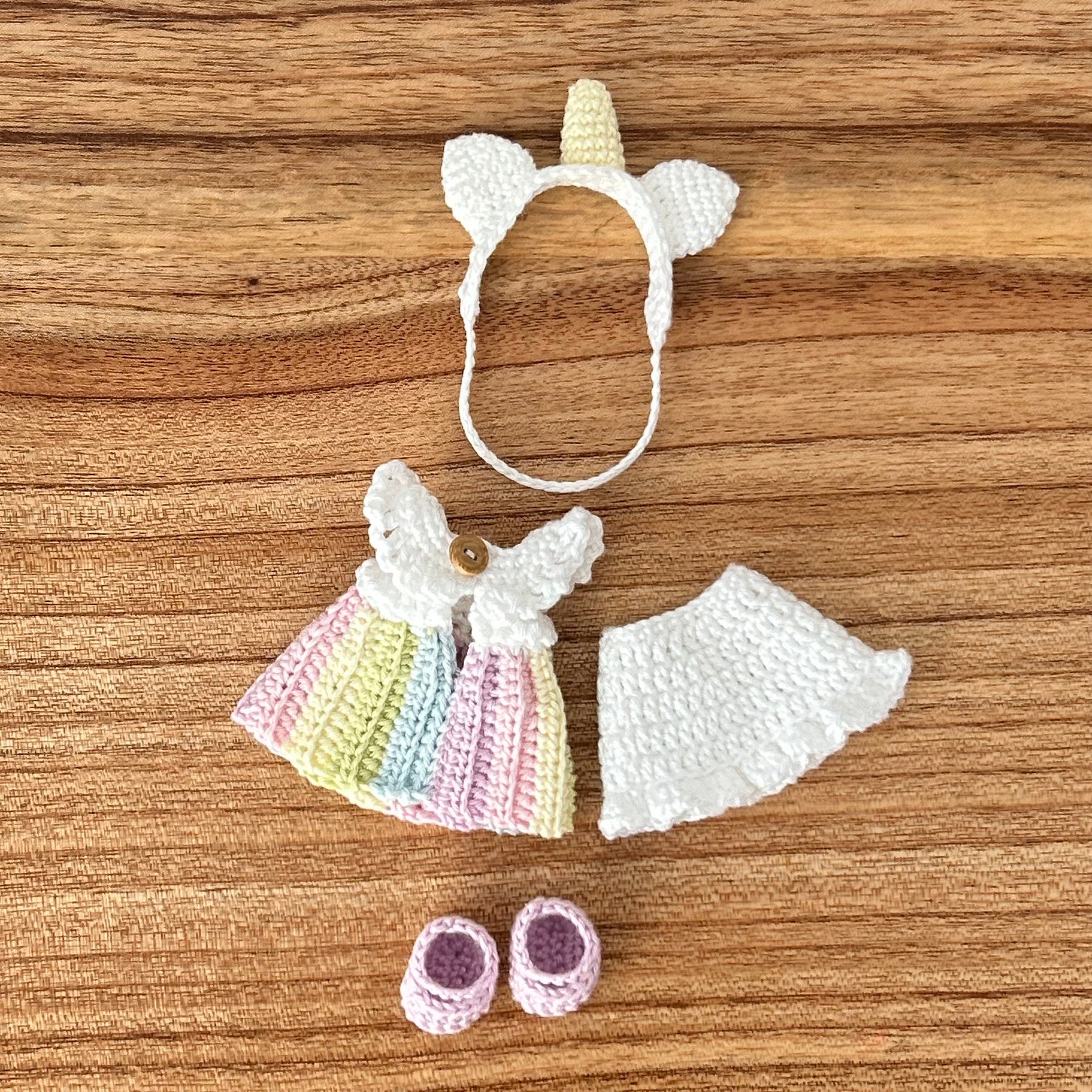Poppy | Mini Crochet Doll | The Enchanted Meadow Collection | Ready to Ship