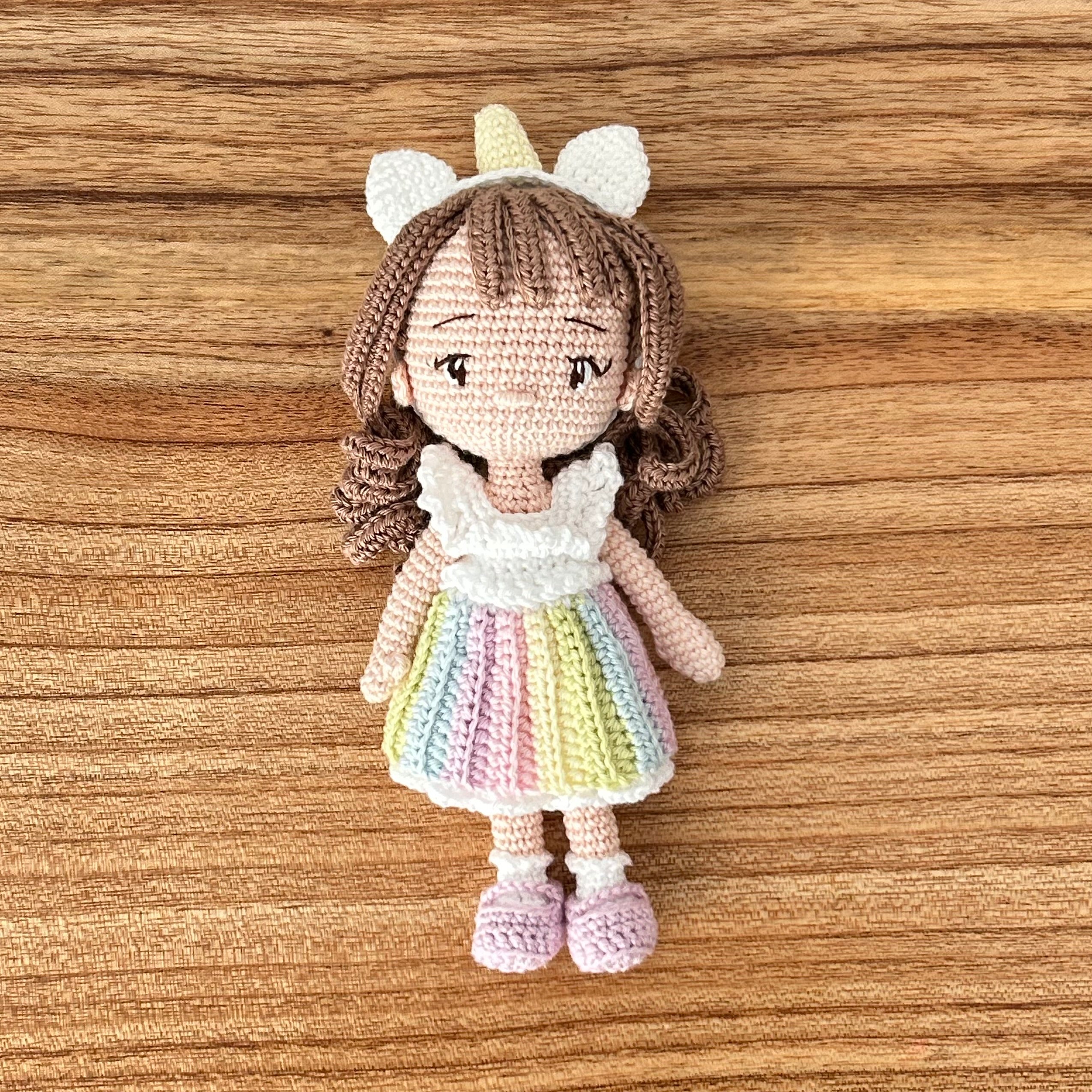 Poppy | Mini Crochet Doll | The Enchanted Meadow Collection | Ready to Ship