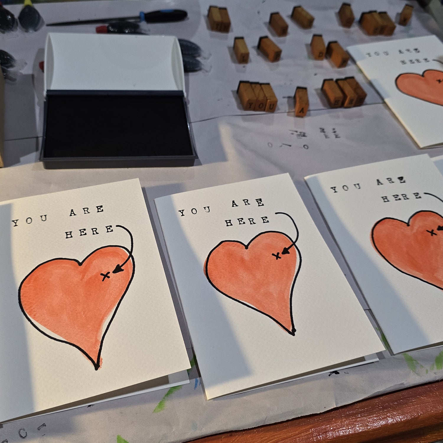 Greeting Cards - You Are Here