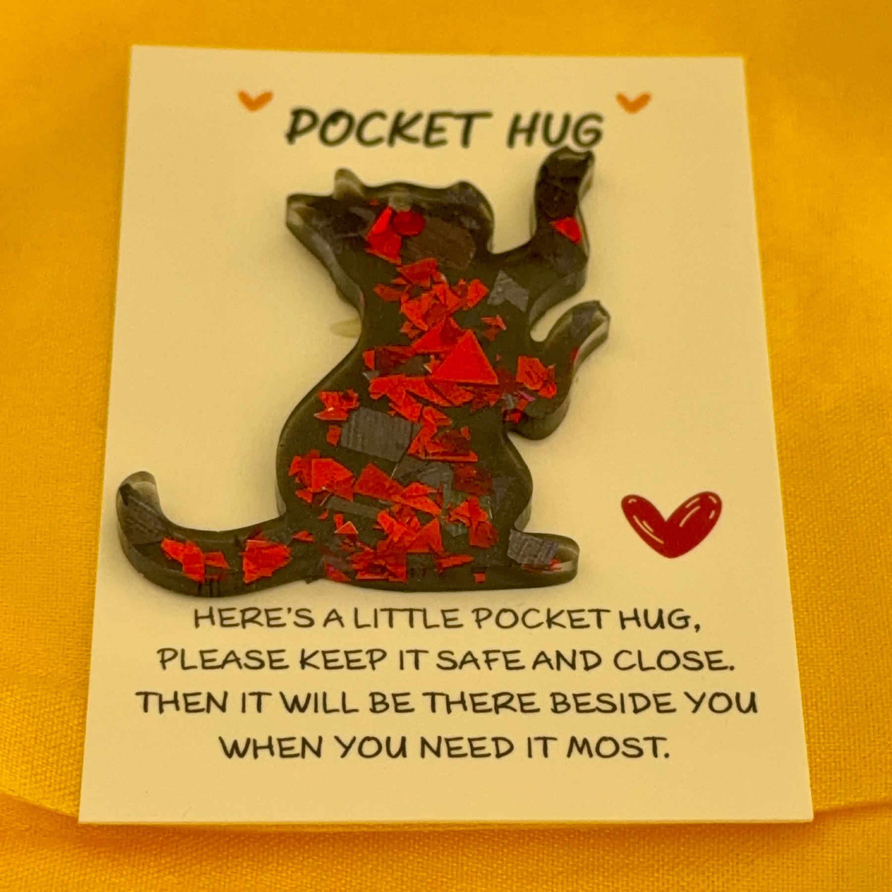 Playful Cat Pocket Hug