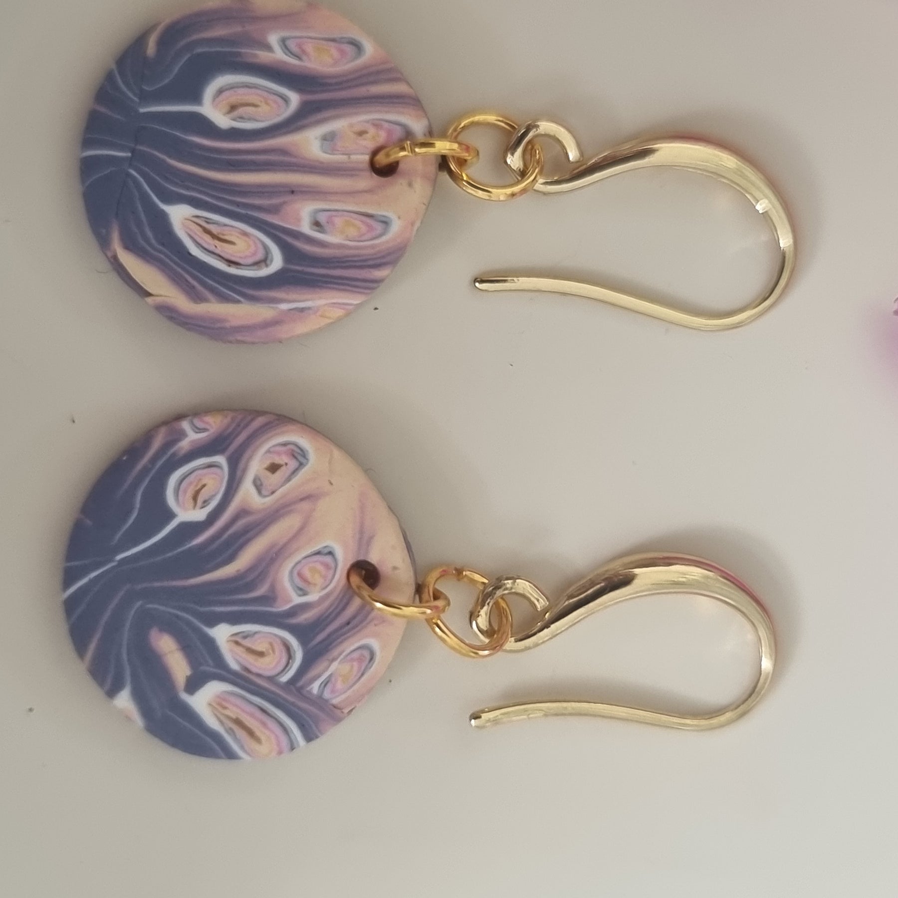 Dusky Swirl Dangle