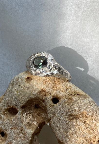 Molten Tourmaline Ring