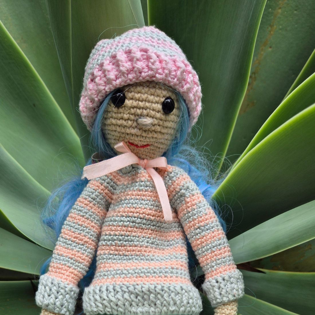 Crochet Handmade Teenage Doll Maddie
