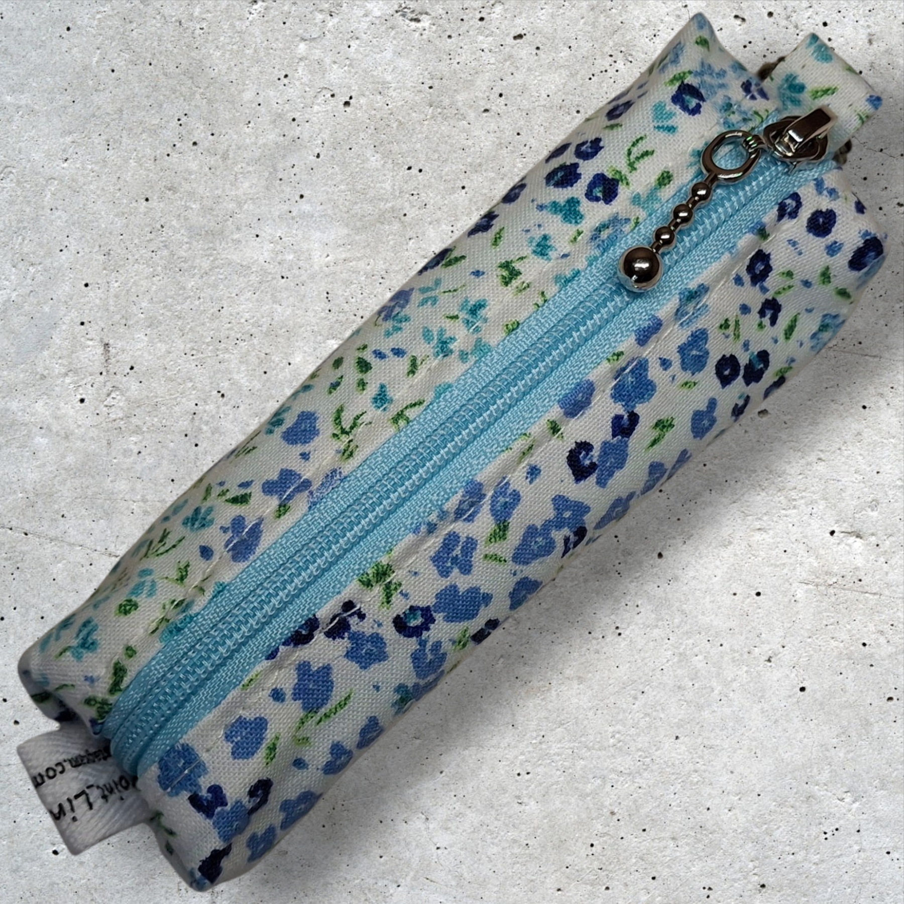 Mini Makeup Pouch (Blue/Green)
