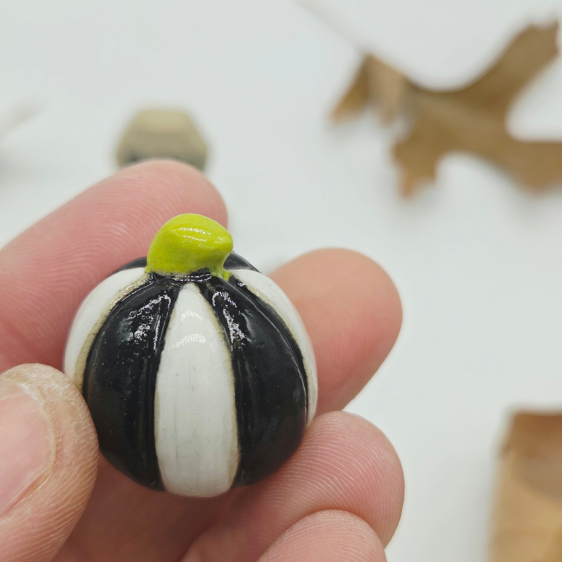 Tiny Ceramic Spooky Set 3
