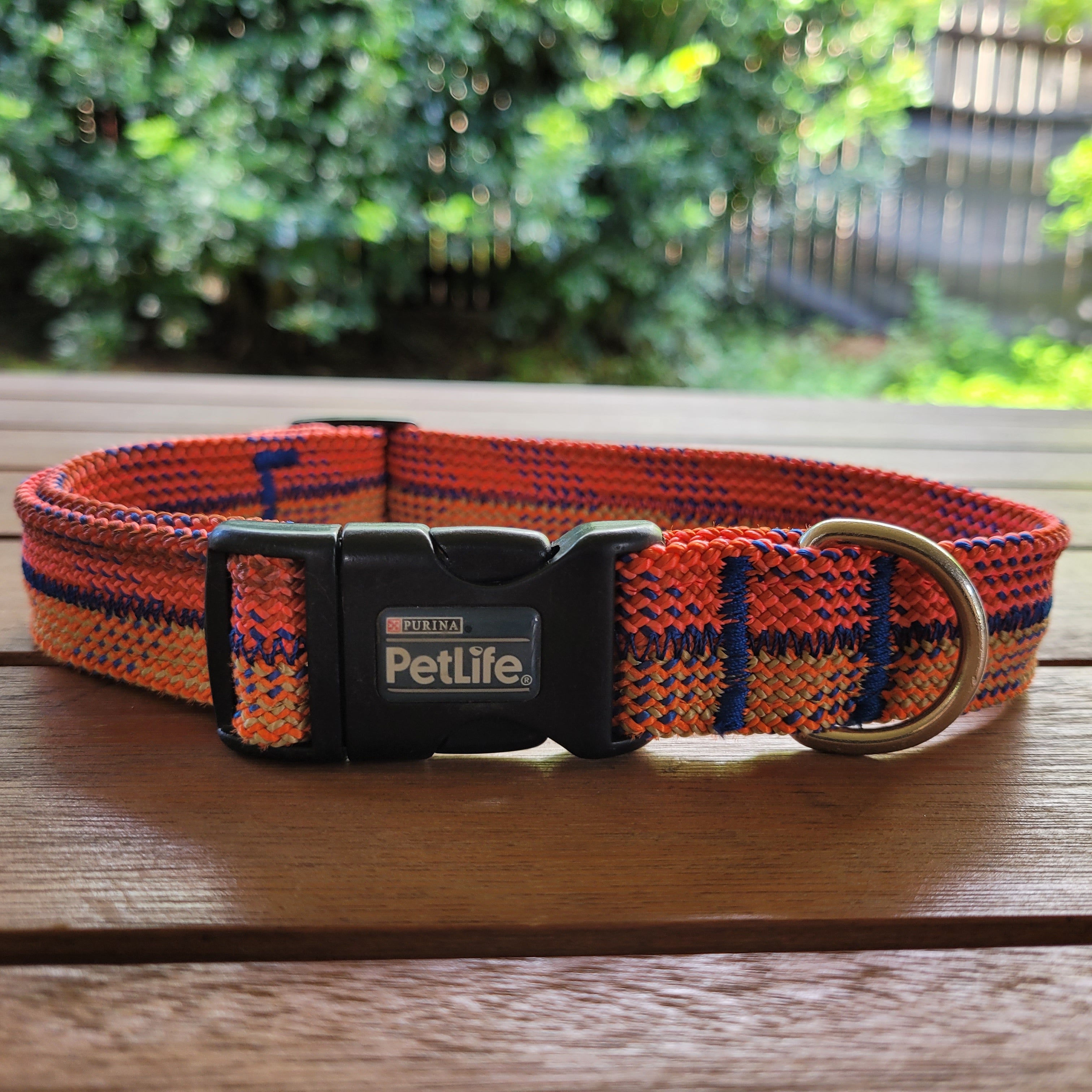 Upcycled Rope Dog Collar [Standard] - Multiple Colour Options