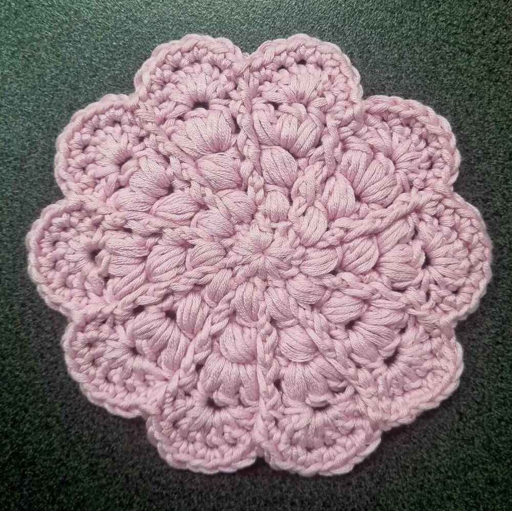 Boho Crochet Coasters | Various colours