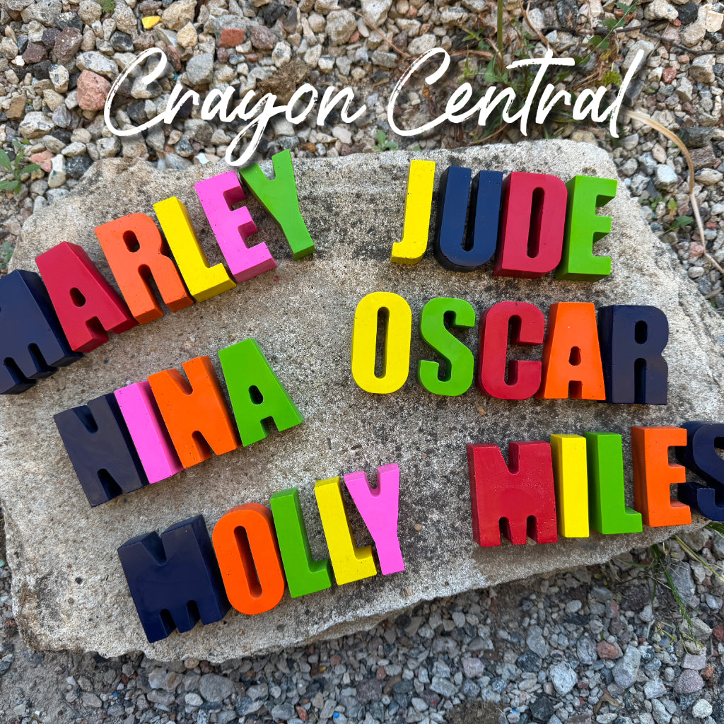 Personalised Name Crayons