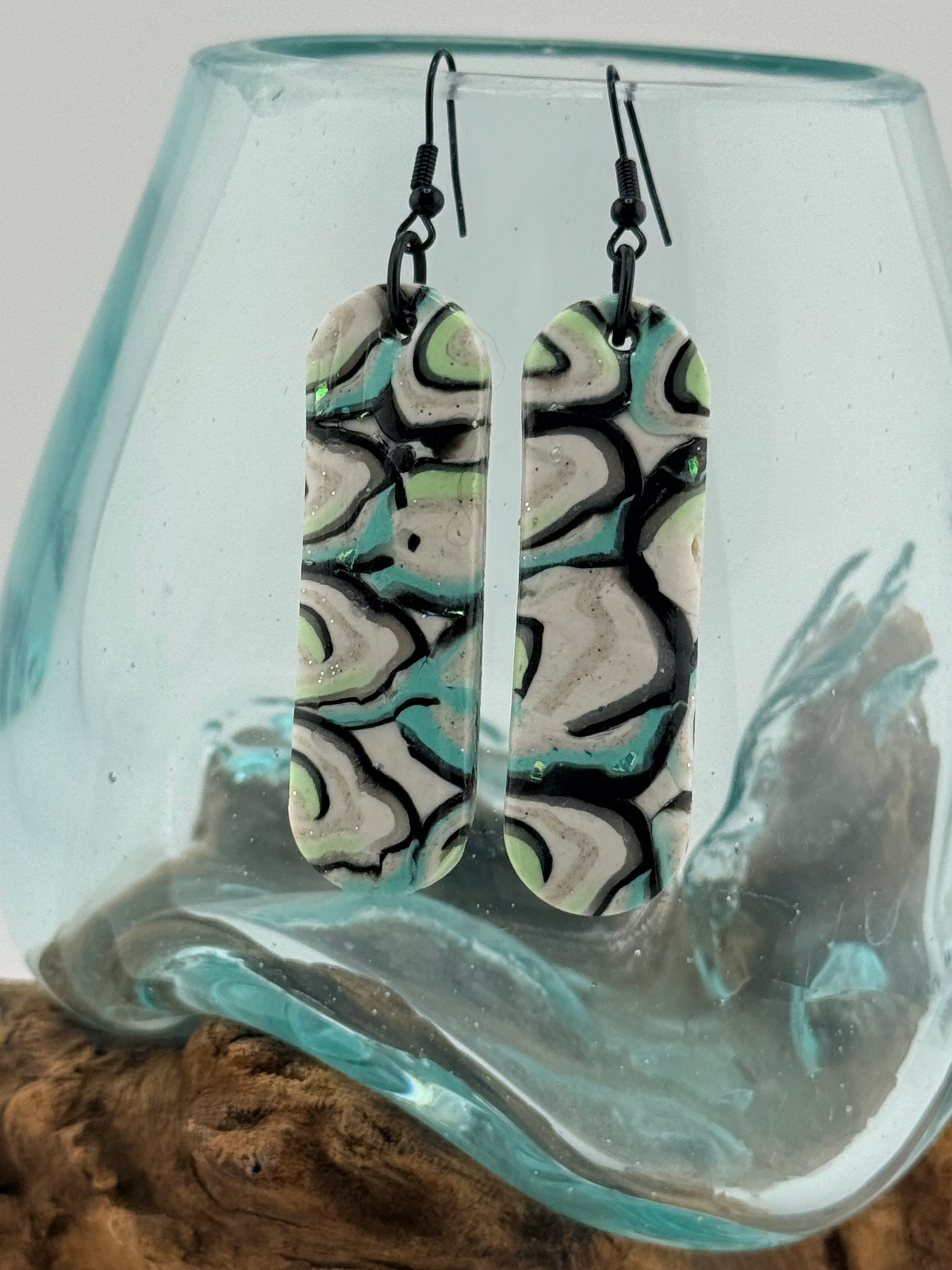 The Off Pattern Collection | Long Dangle Earrings