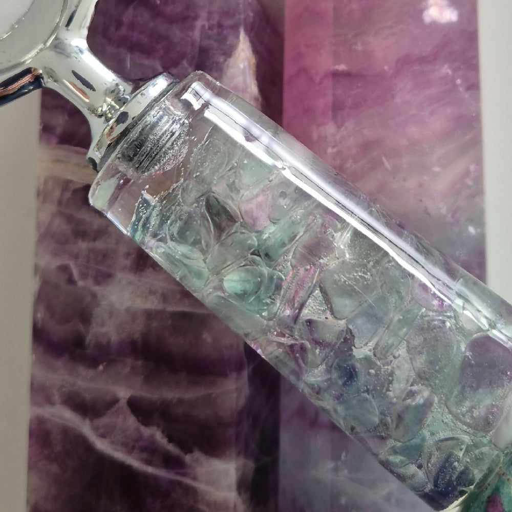 Ruby and fluorite bottle opener 4