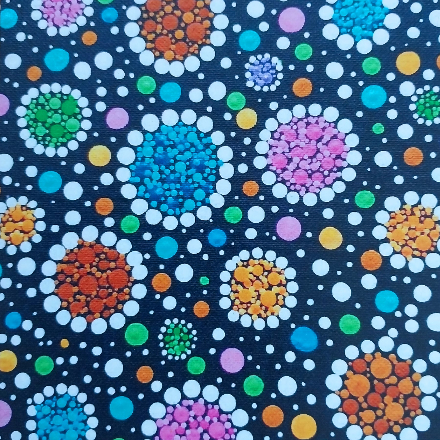 Circles Blank Greeting Card
