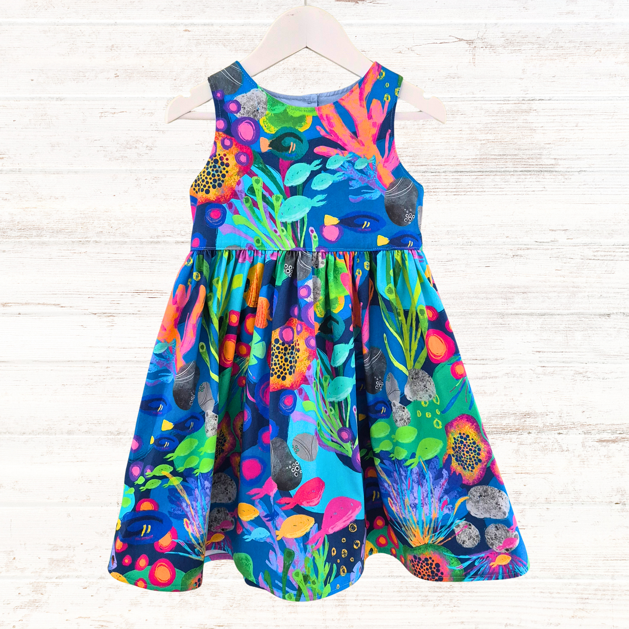 Kids Reef Tea Party Dress