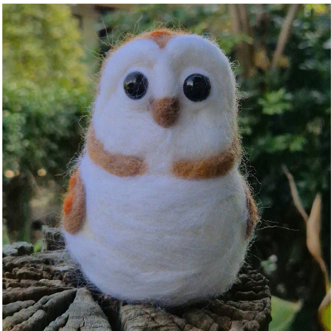 Needle Felted Owl/Decoration/Handmade/Displays