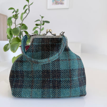 Check plaid handbag