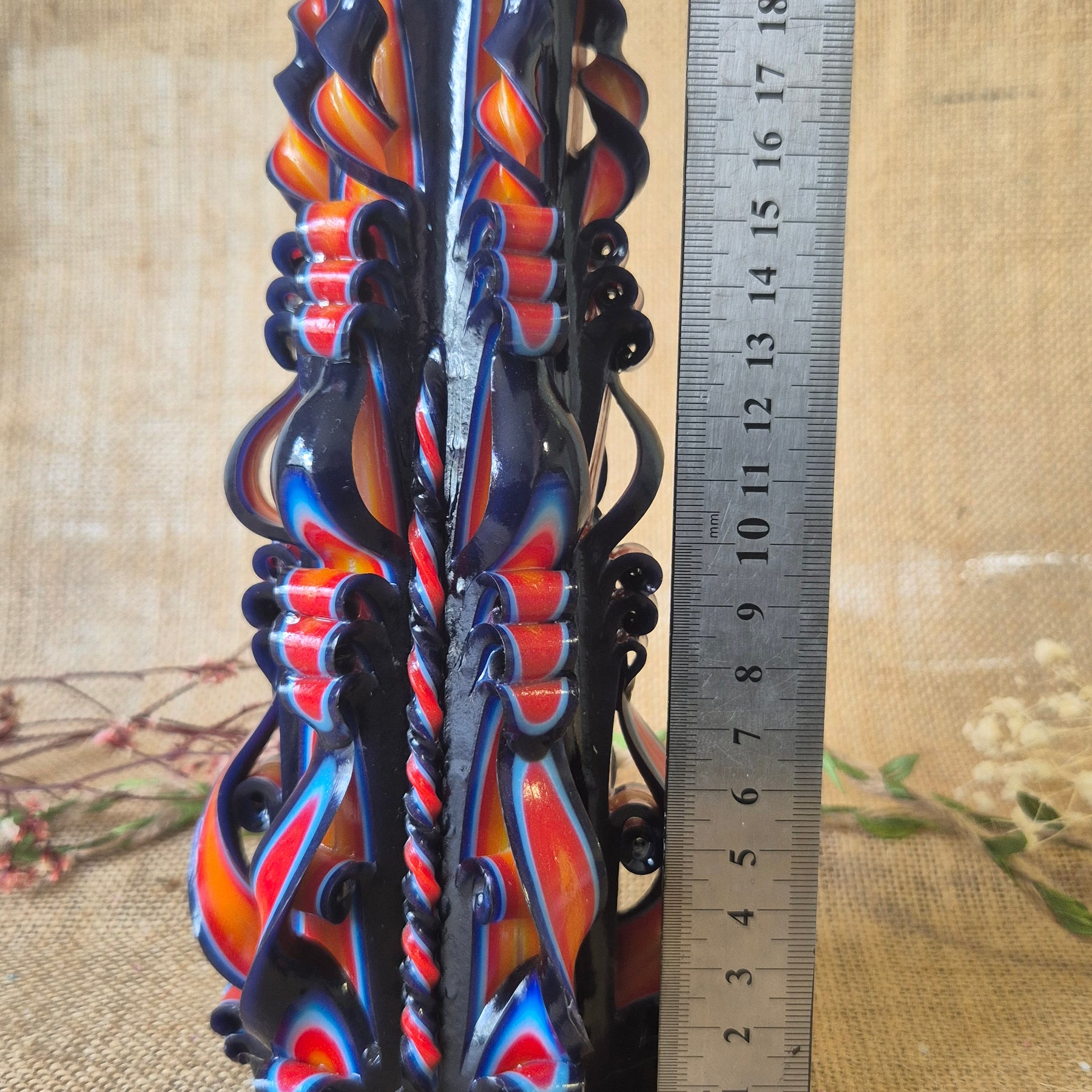 Orange and Blue 21cm
