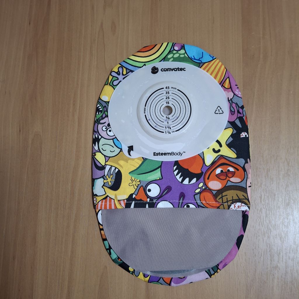 STOMA BAG COVER LARGE  Suitable for Ileostomy, Colostomy, Urostomy