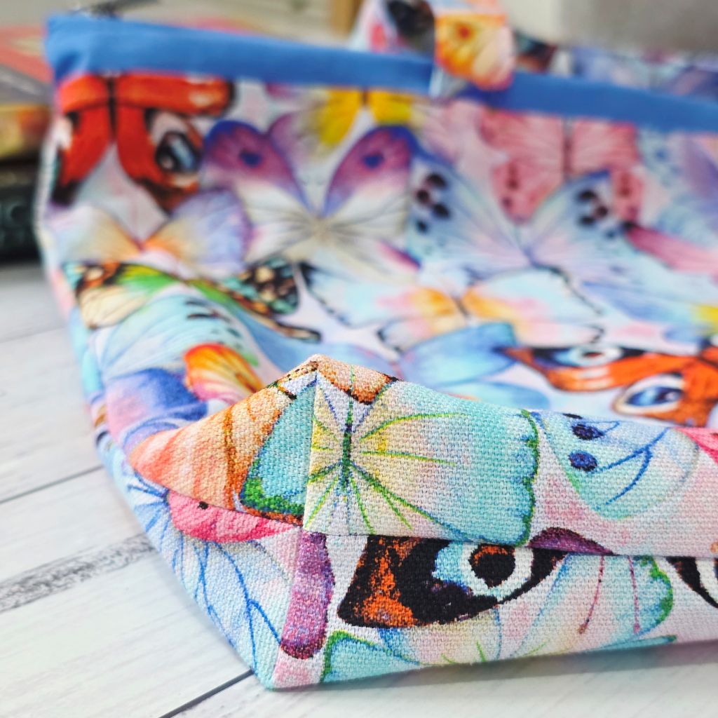 Butterfly Book Bag / Library Bag