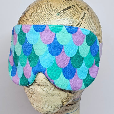 Sleep mask soft flannelette adult size