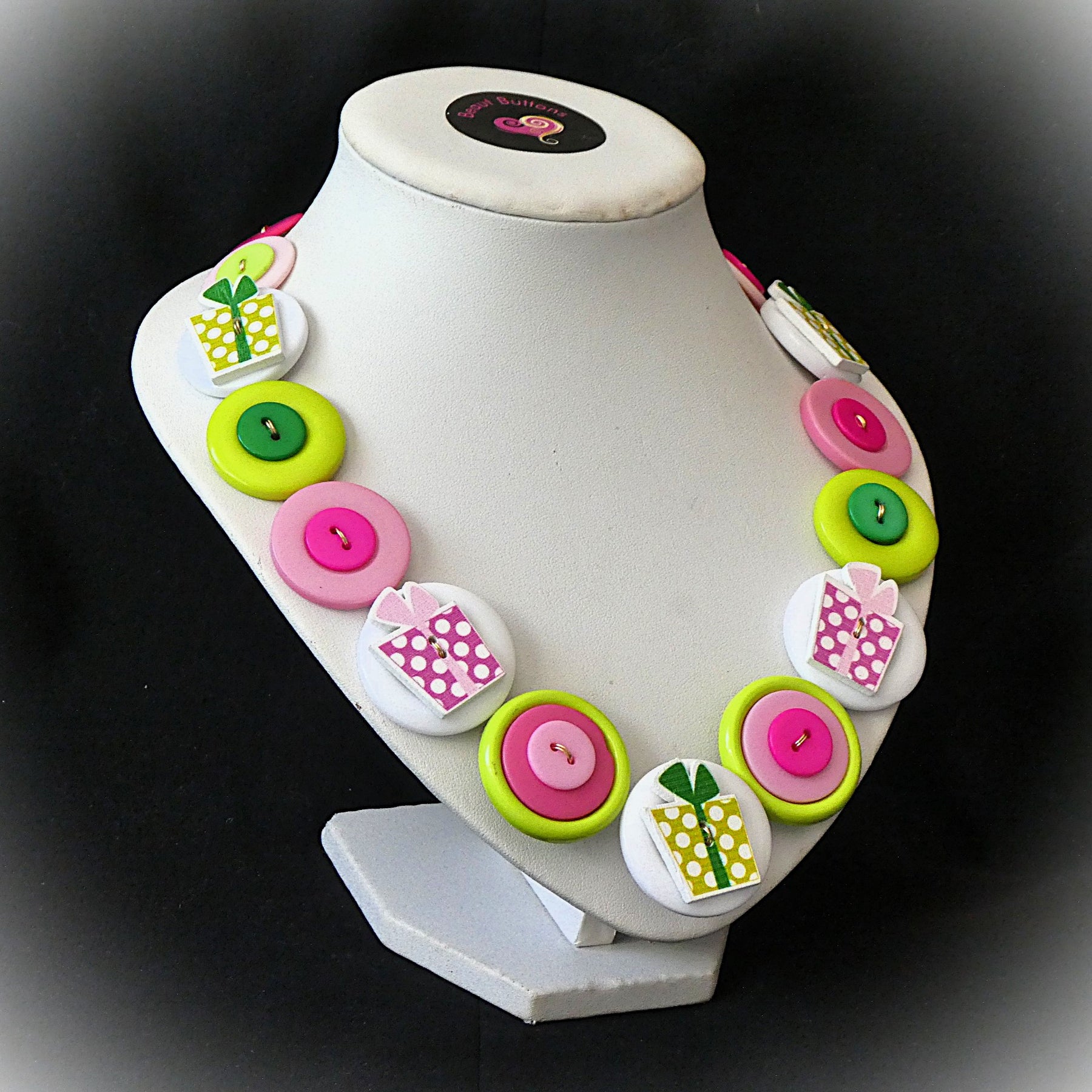 Birthday or Christmas necklace - Lets Celebrate!