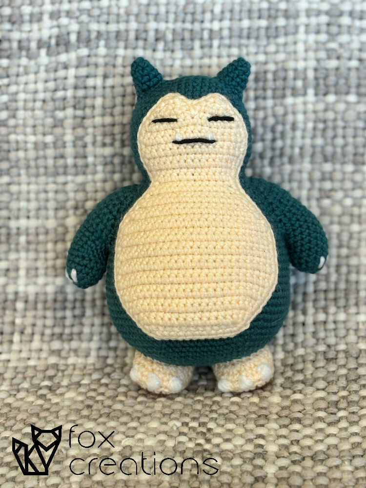 Snorlax Crochet Plushie