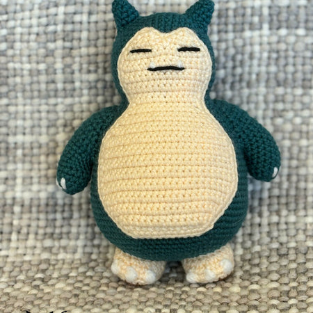 Snorlax Crochet Plushie