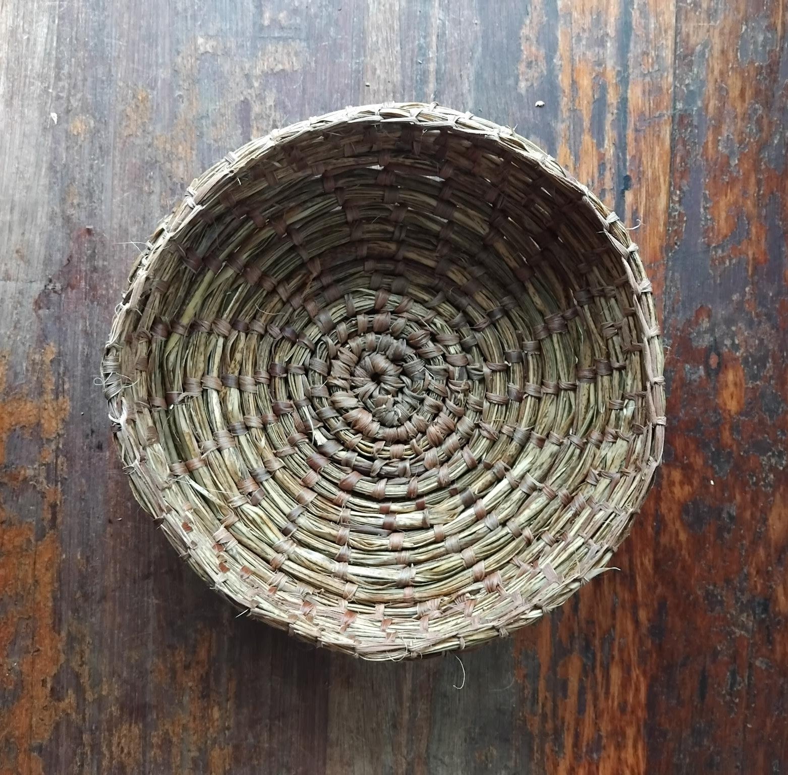 Coiled Lomandra Basket