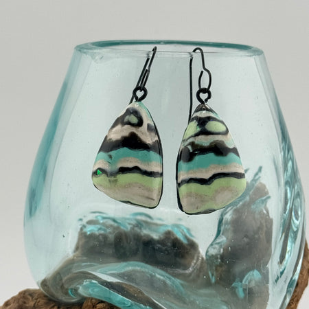 The Off Pattern Collection | Organic Shape Drop Earrings