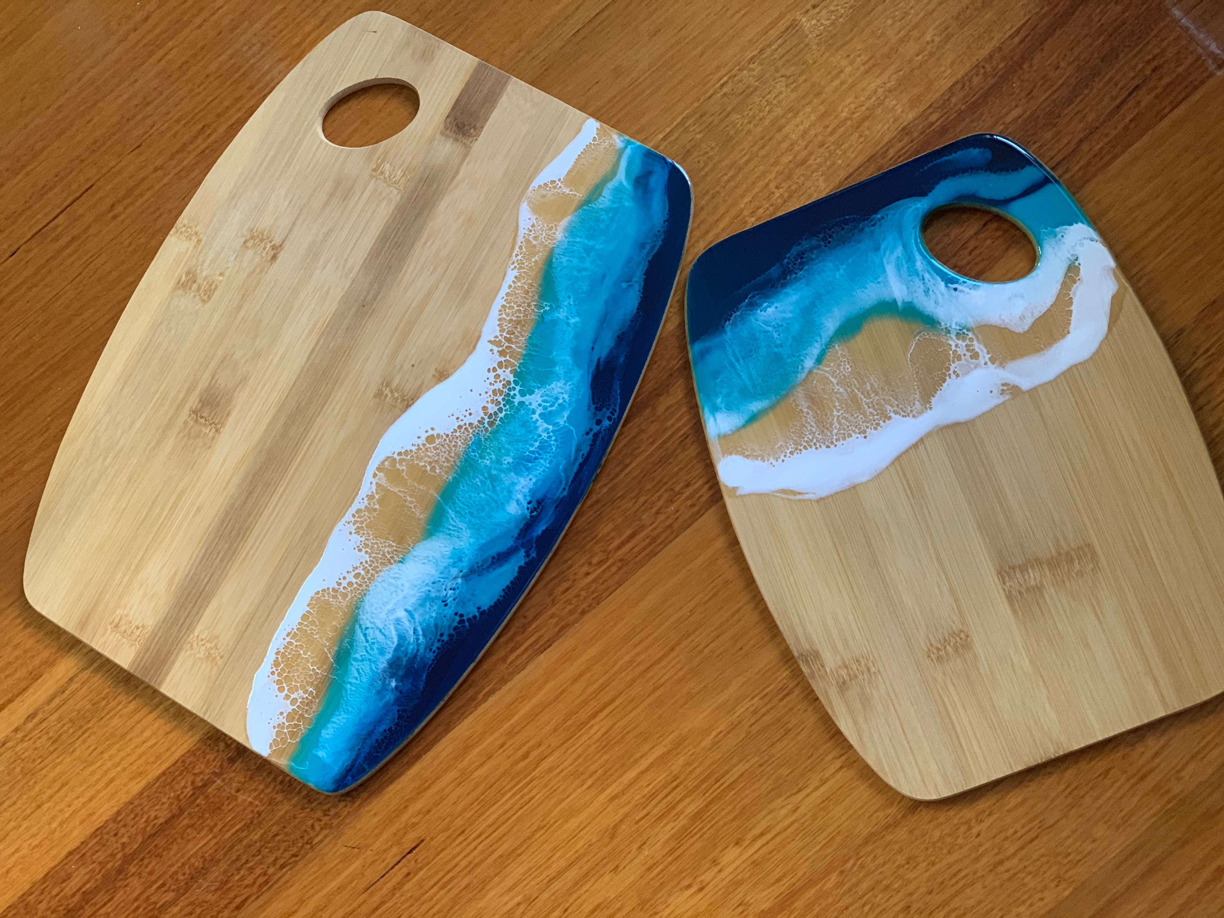 Ocean board | serving board | charcuterie board | cheeseboard | home decor | homewares | gift