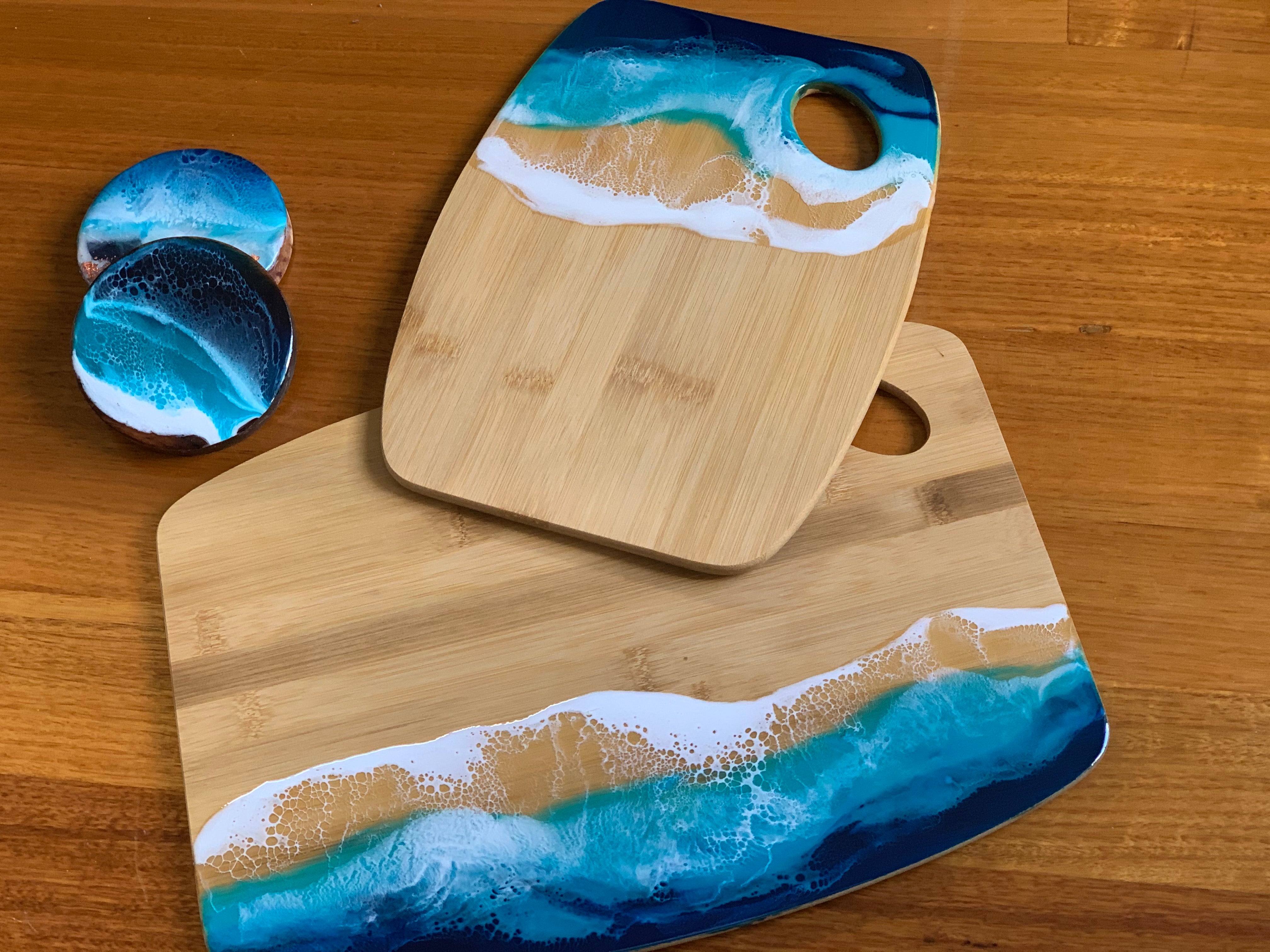 Ocean board | serving board | charcuterie board | cheeseboard | home decor | homewares | gift