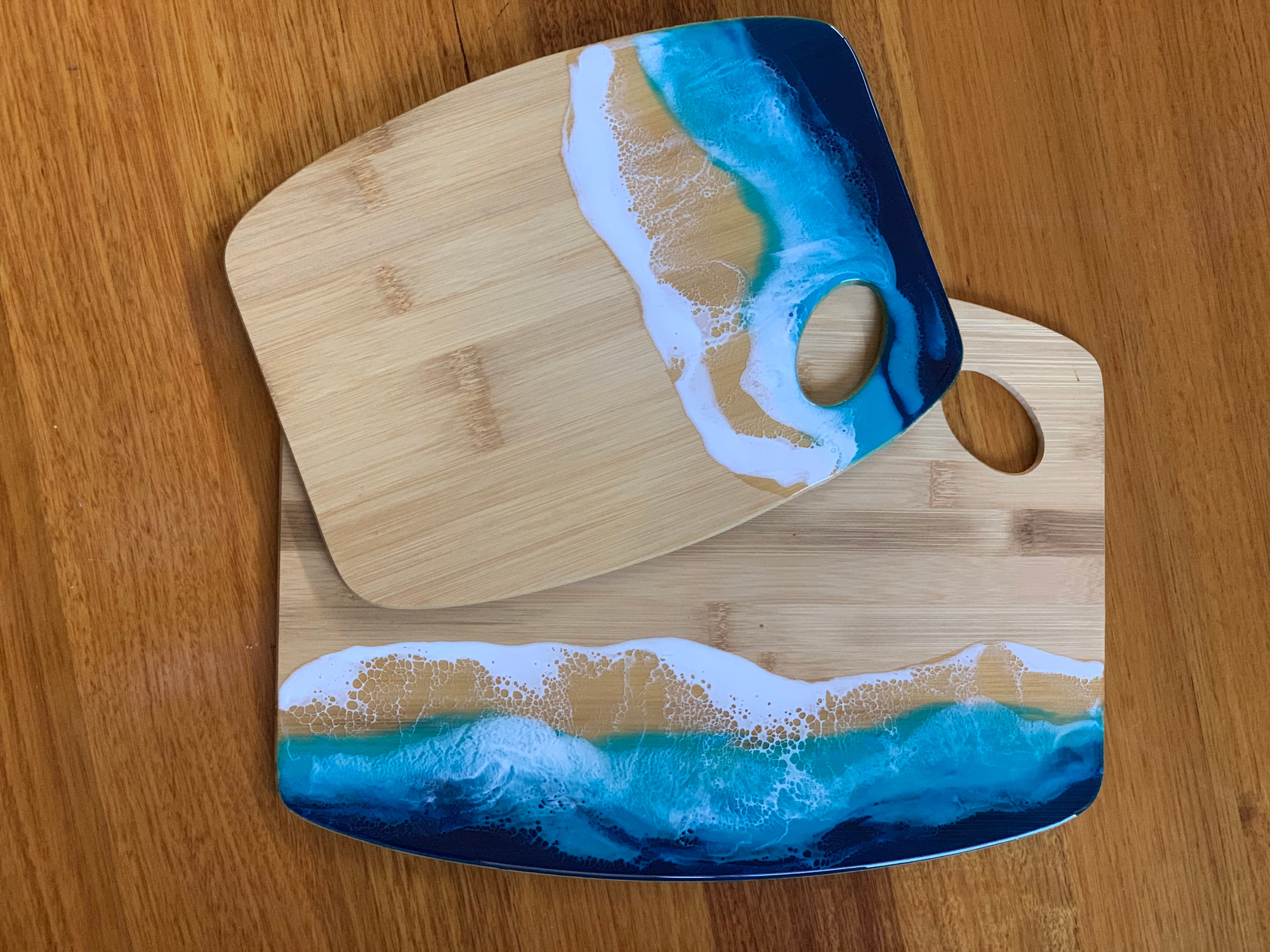 Ocean board | serving board | charcuterie board | cheeseboard | home decor | homewares | gift