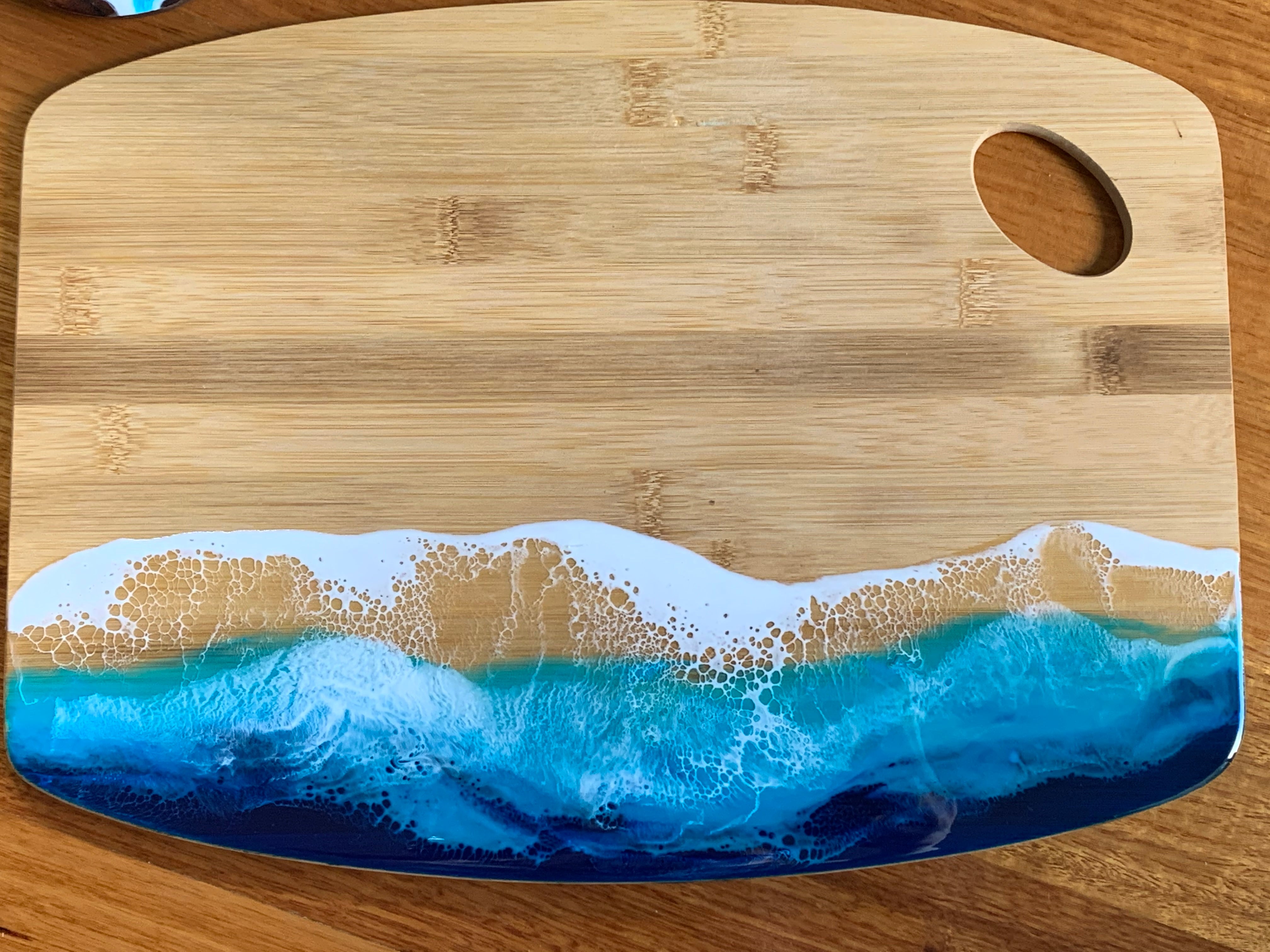 Ocean board | serving board | charcuterie board | cheeseboard | home decor | homewares | gift