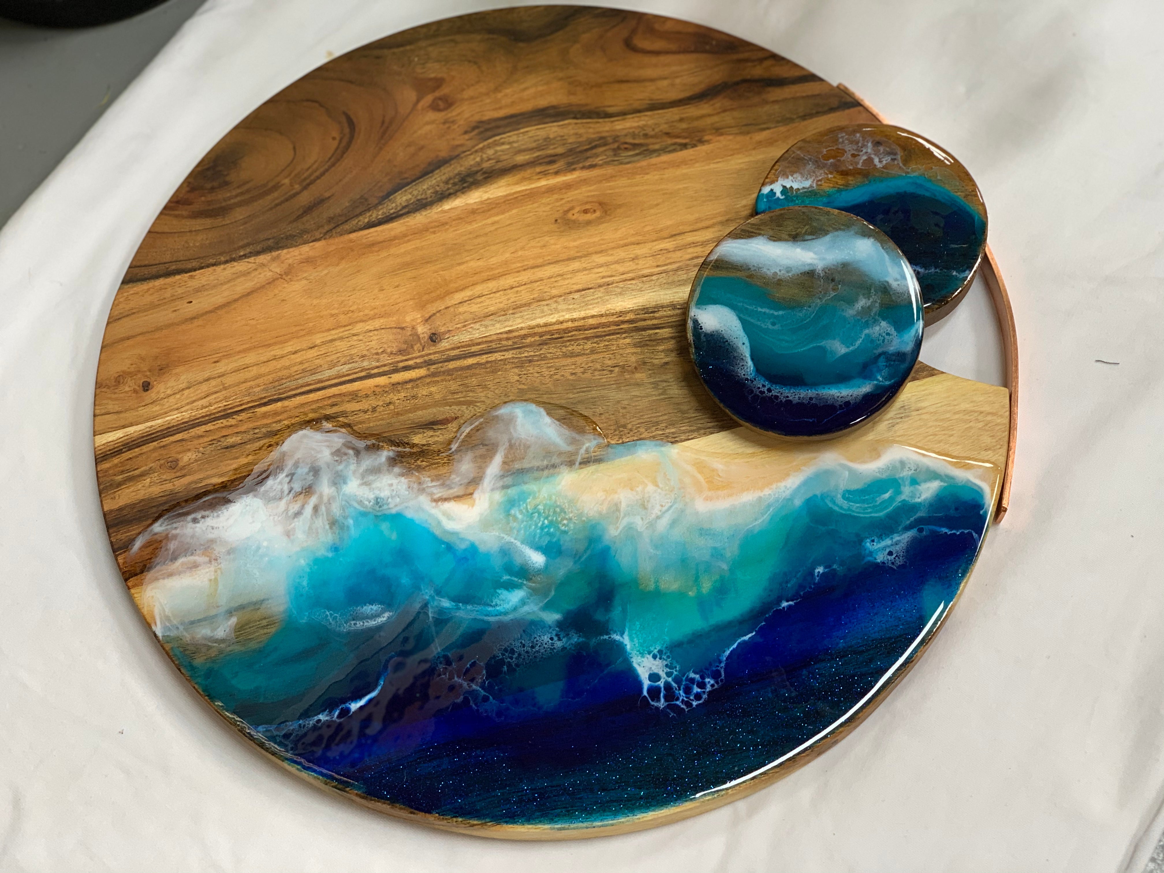 Serving board | Beach board | cheese board | charcuterie board