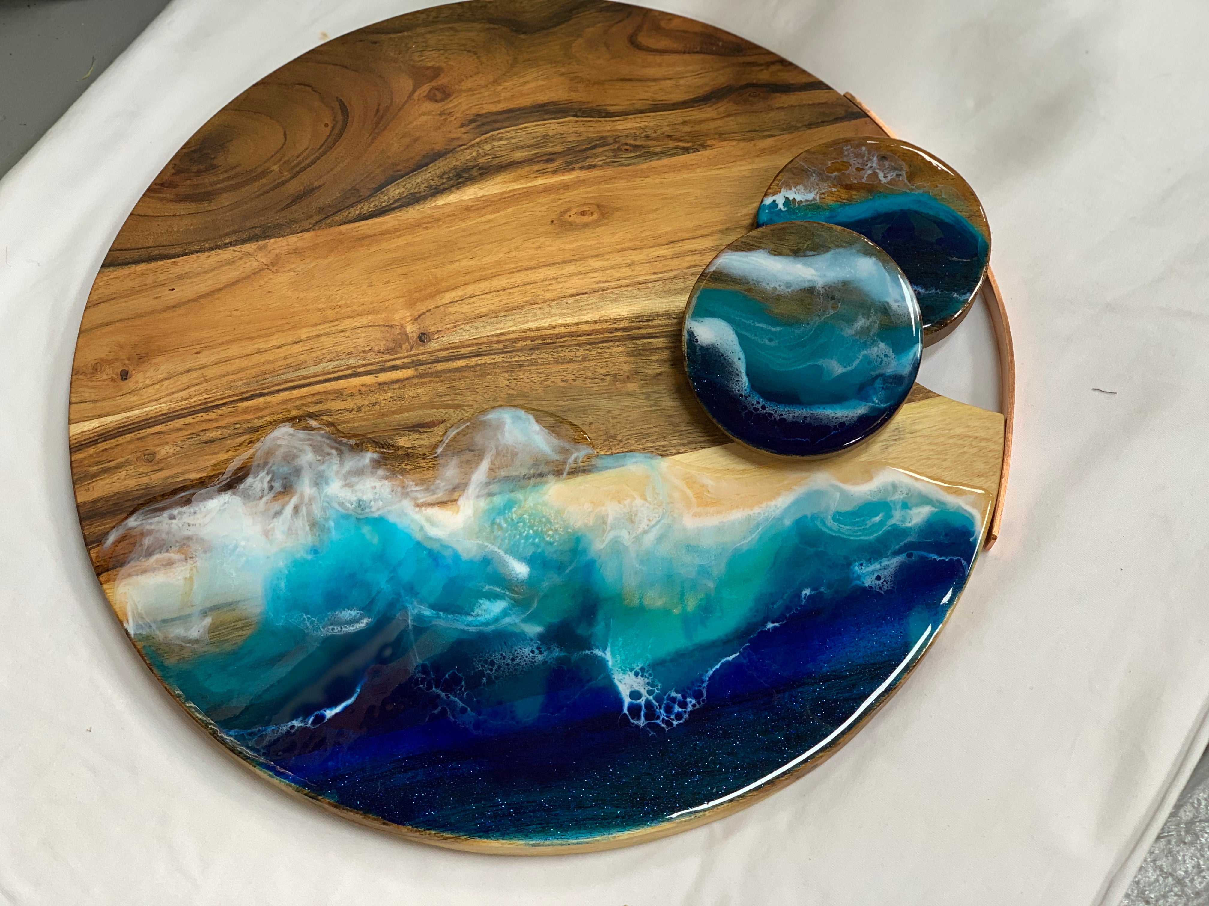 Serving board | Beach board | cheese board | charcuterie board