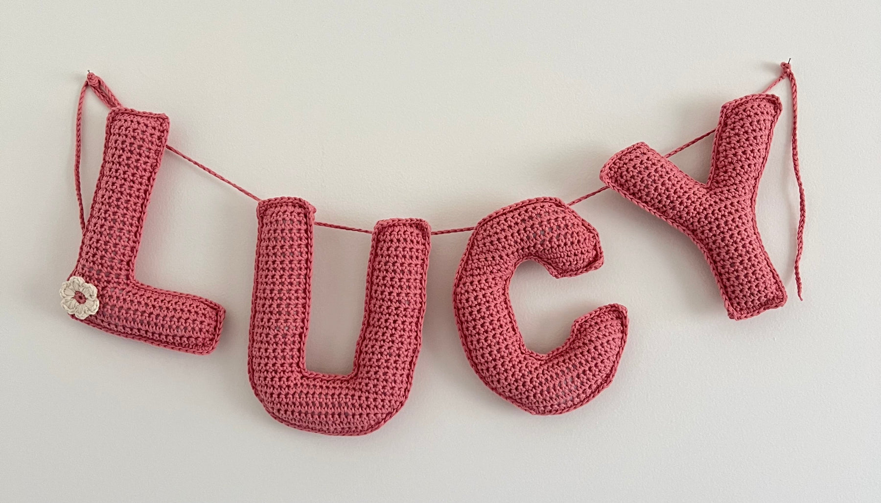 Crochet Bunting Alphabet Letters