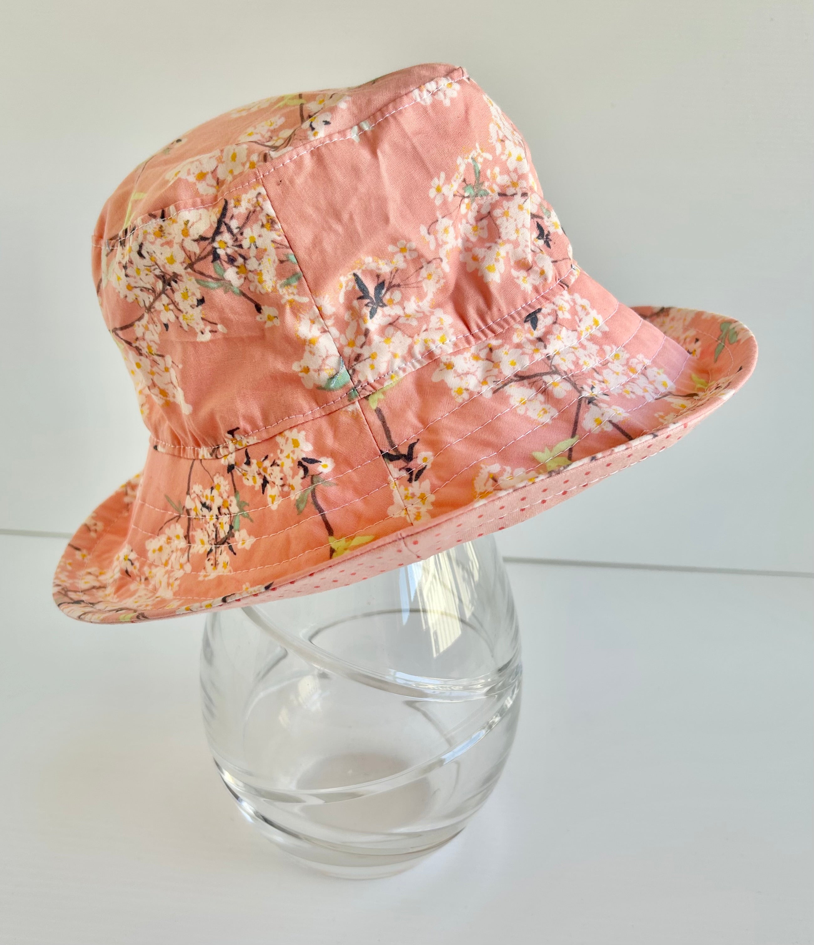 Ready to post- Medium size wide brim hats with strap- reduced price