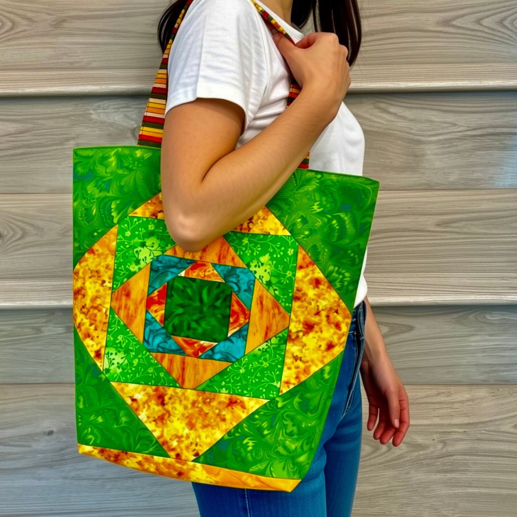 Sunburst Garden tote