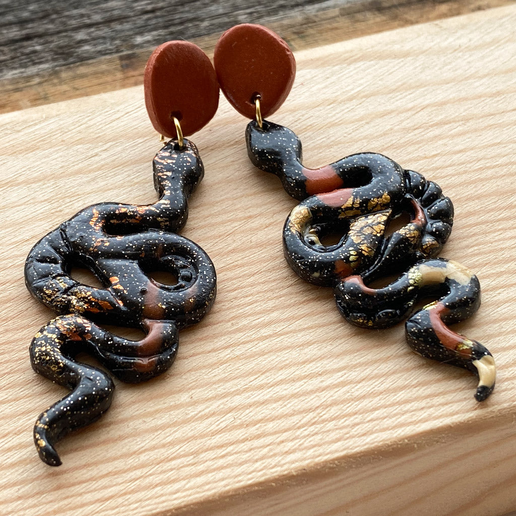 Snake Earrings