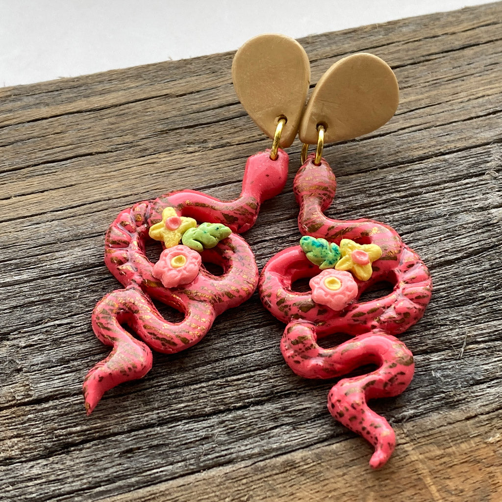 Snake Earrings