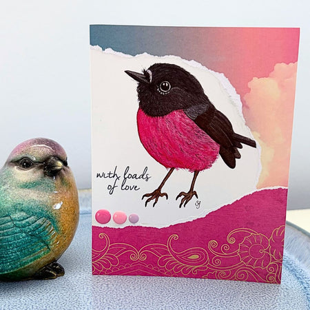 Pink robin 