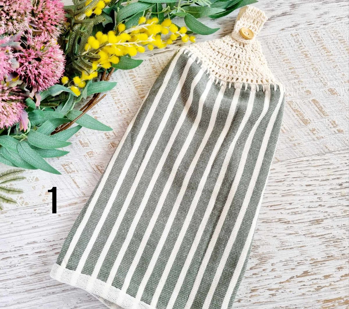 Kitchen Hand Towel | Hanging | Cotton | SINGLE LAYER | 9 Styles - 1-9
