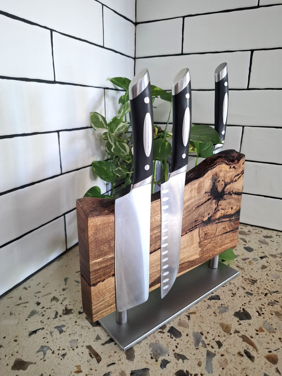 Handmade Australian Magnetic Knife Block