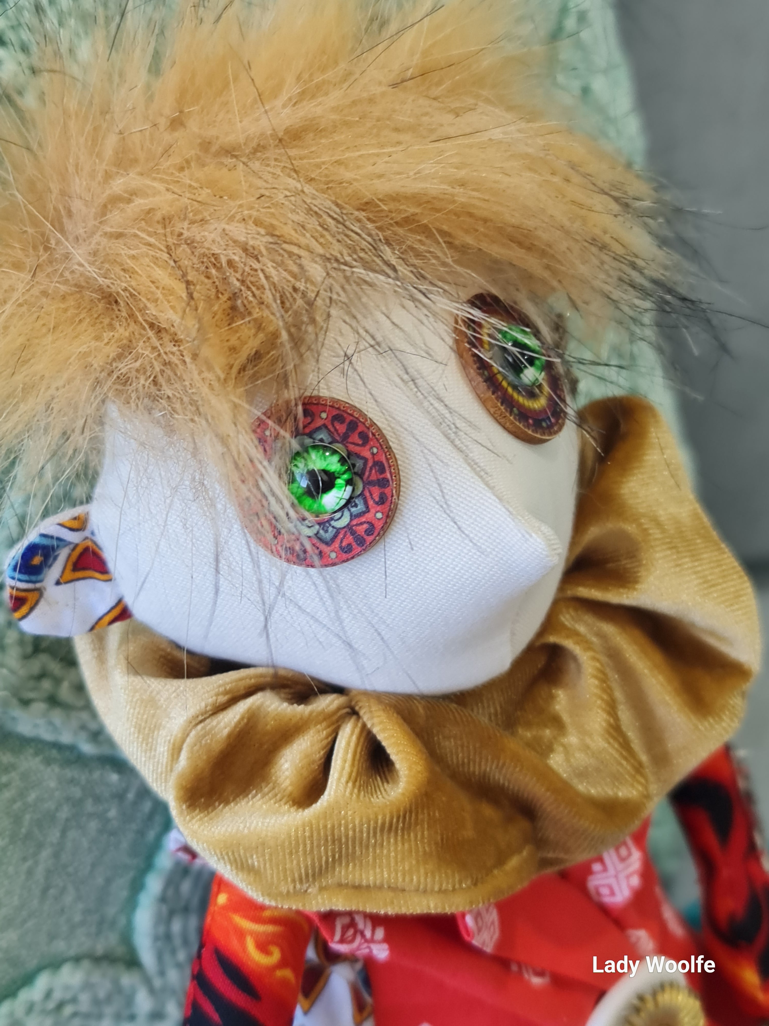 Handmade Art Doll - Tristram the Dragon Whisperer